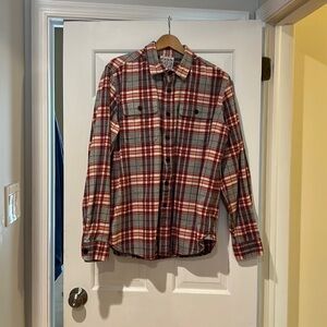 Grayers plaid button down